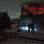 Два человека погибли во время крупного ночного пожара в Барнауле