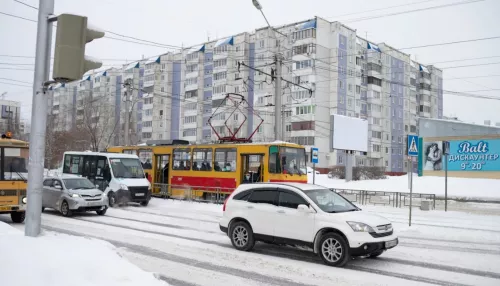 В Барнауле некоторые трамваи пустили по другим маршрутам