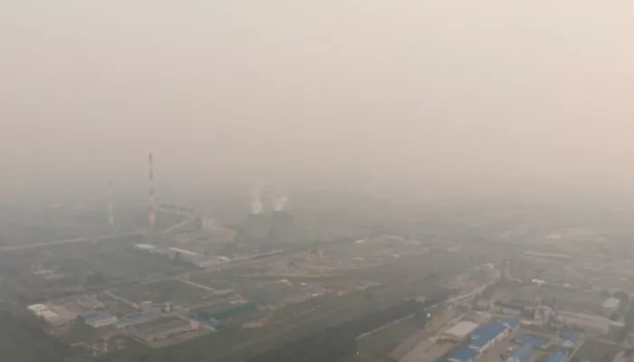 В Барнауле вводят режим черного неба из-за погоды