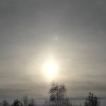 Барнаульцы засняли в небе удивительное солнечное гало