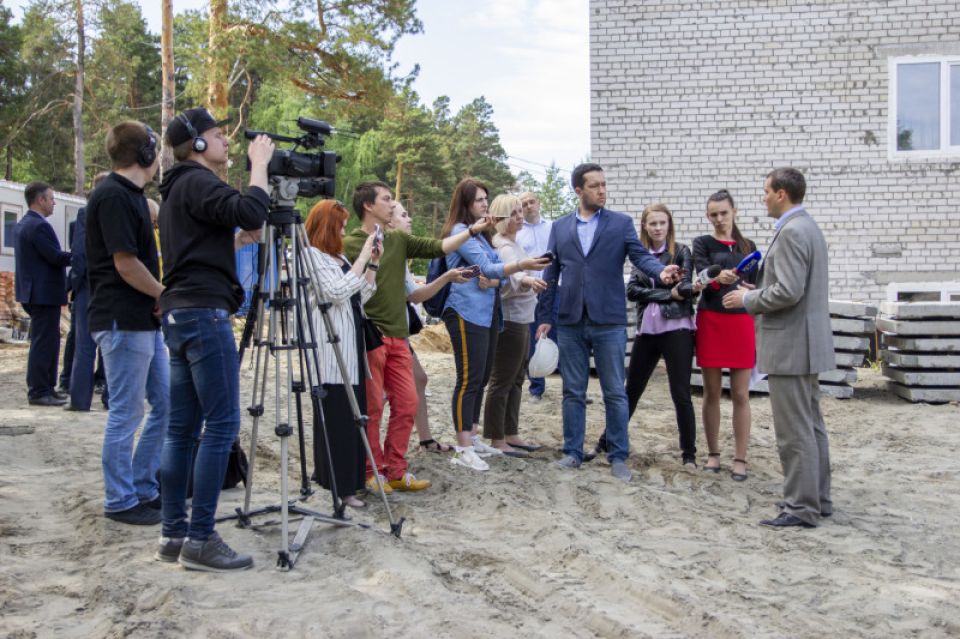 Даниил Бессарабов отвечает на вопросы журналистов