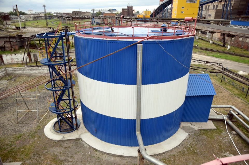 Резервуар хранения мазута №1
