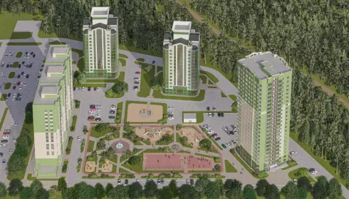 На Горе в Барнауле построят небоскребы, детский сад и школу в новом квартале