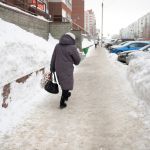 Непогода с сильным ветром и снегом идет в Алтайский край
