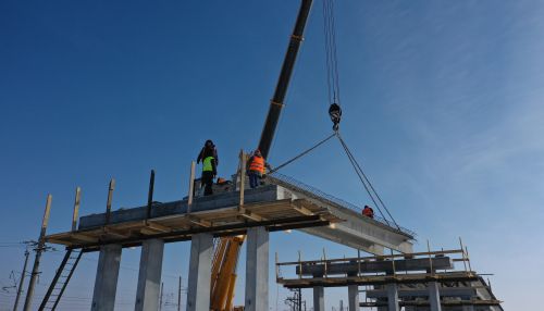 Дорожники показали фото эпичного ремонта Старого моста в Барнауле