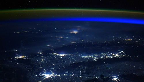 Космонавт поделился снимком Барнаула с борта МКС
