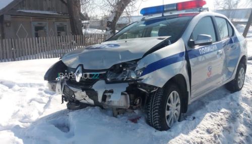 В полиции раскрыли обстоятельства аварии с машиной ДПС на Алтае