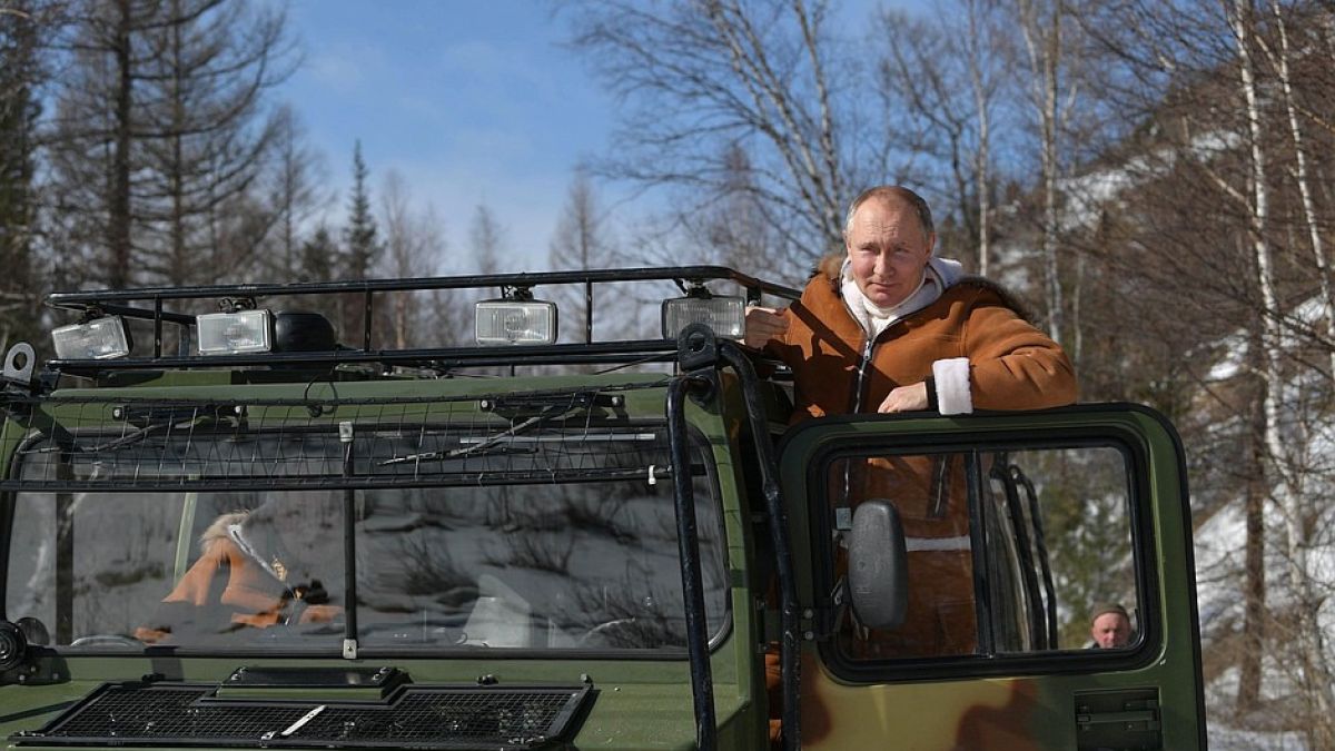 Владимир Путин на отдыхе в тайге
