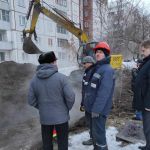 В Барнауле устранили коммунальную аварию на Попова
