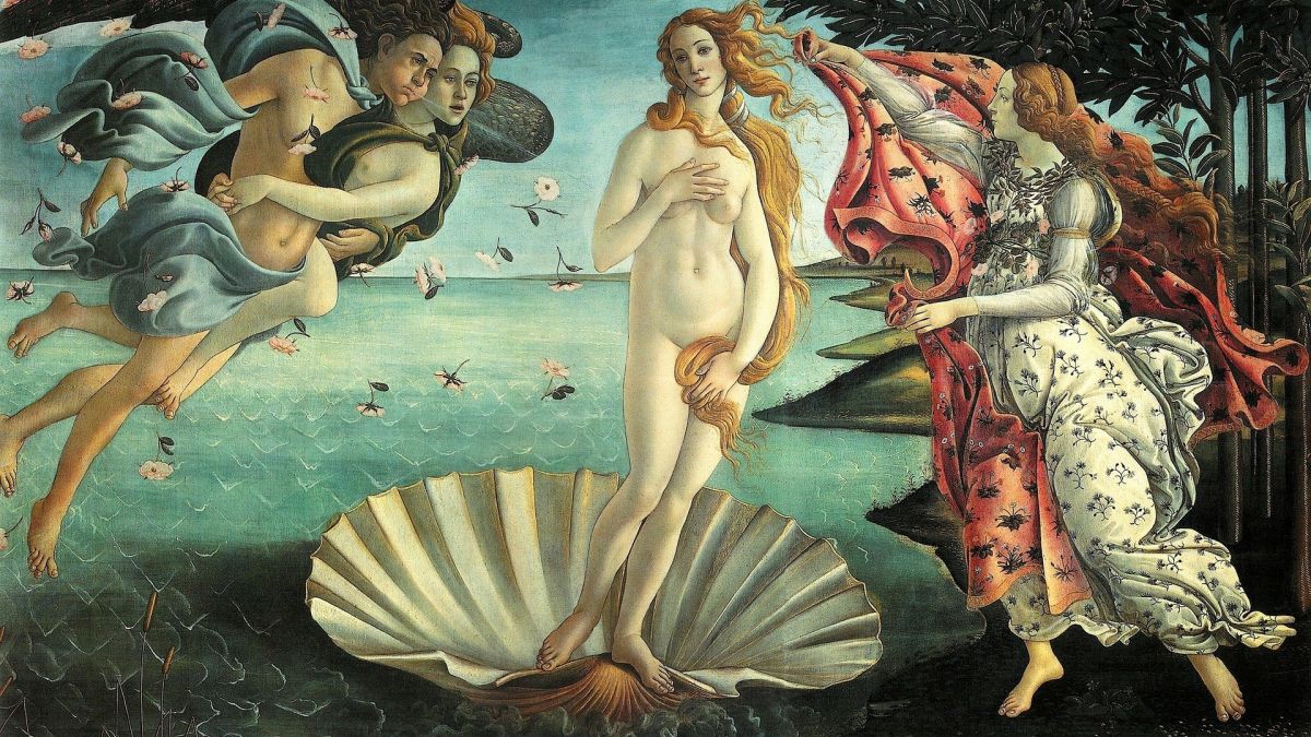 Венера. Картина. Боттичелли
