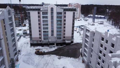 Барнаулкапстрой возобновил строительные работы в  ЖК Парковый на Горе
