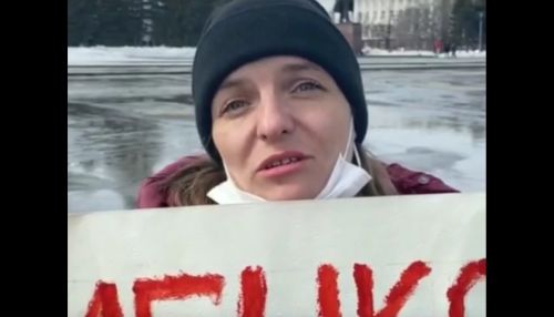 Власти прокомментировали одиночный пикет многодетной матери в Барнауле