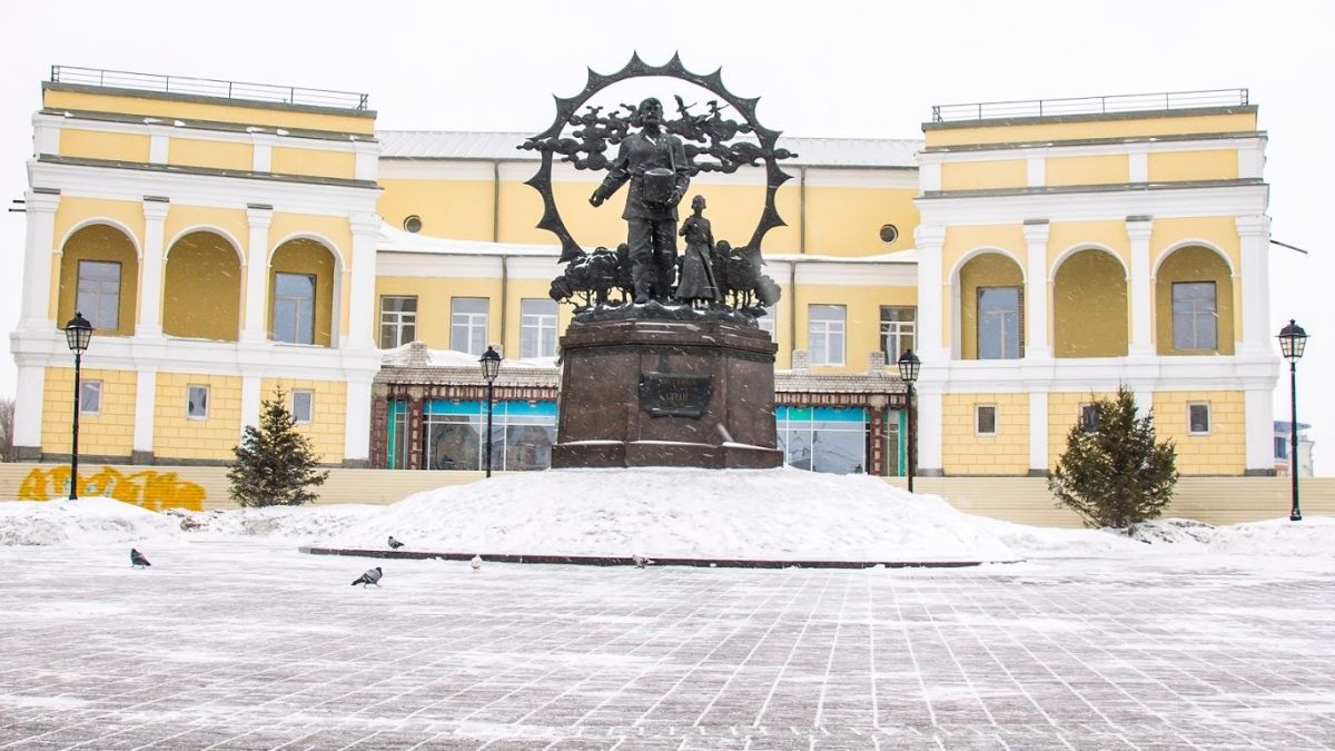 Площадь Октября, Барнаул