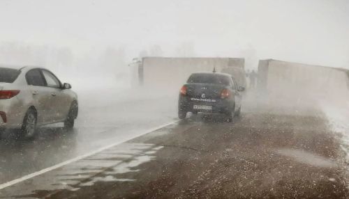 Жуткая метель, пробки и аварии: синоптики прогнозируют непогоду на Алтае