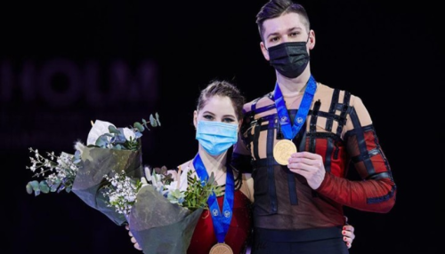 Фигуристы Мишина и Галлямов стали чемпионами мира по фигурному катанию