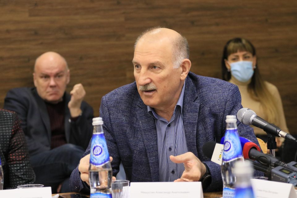 Александр Мишустин, председатель правления Союза строителей Алтайского края
