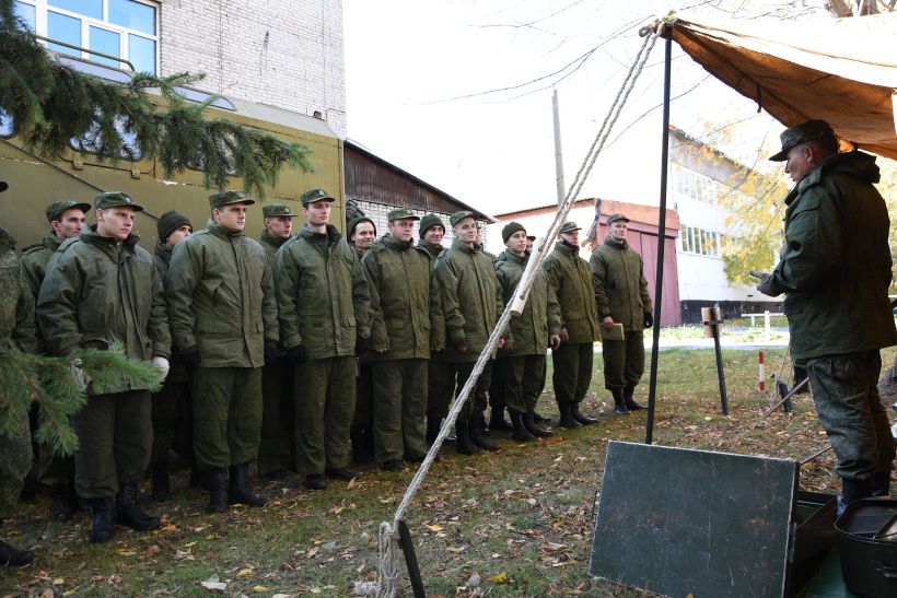 АлтГТУ готовится объявить набор студентов в учебный военный центр  Фото:Пресс-служба АлтГТУ