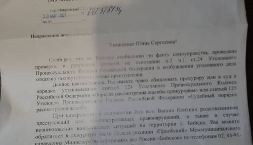 Алтайская полиция не сочла преступлением ситуацию, когда щенка выбросили из окна