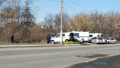 Мужской труп нашли на берегу реки Пивоварка в Барнауле