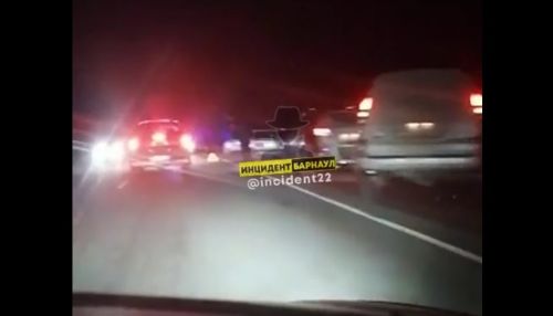 Один человек пострадал в ДТП на федеральной трассе в Алтайском крае