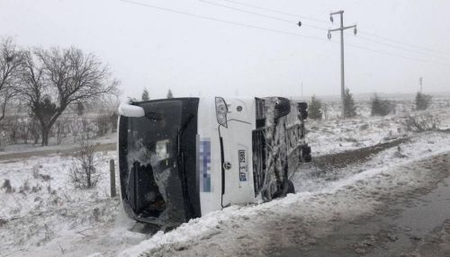 Появилось видео с места крушения автобуса с российскими туристами в Турции