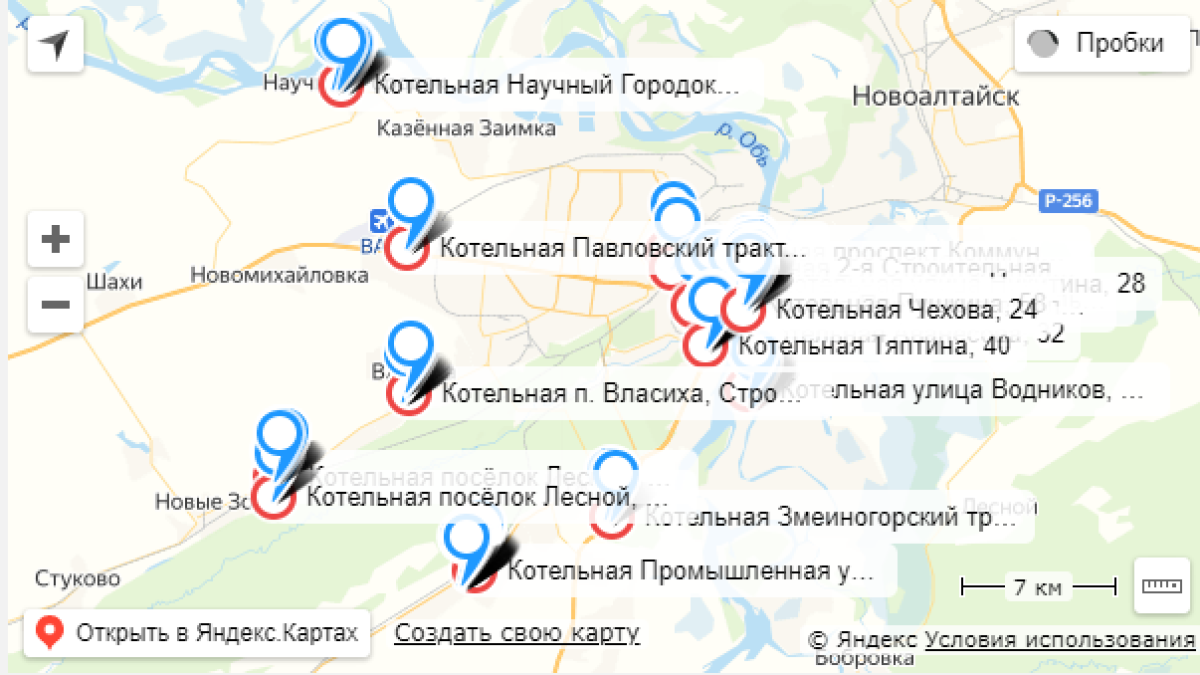 Карта. Гидравлические испытания
