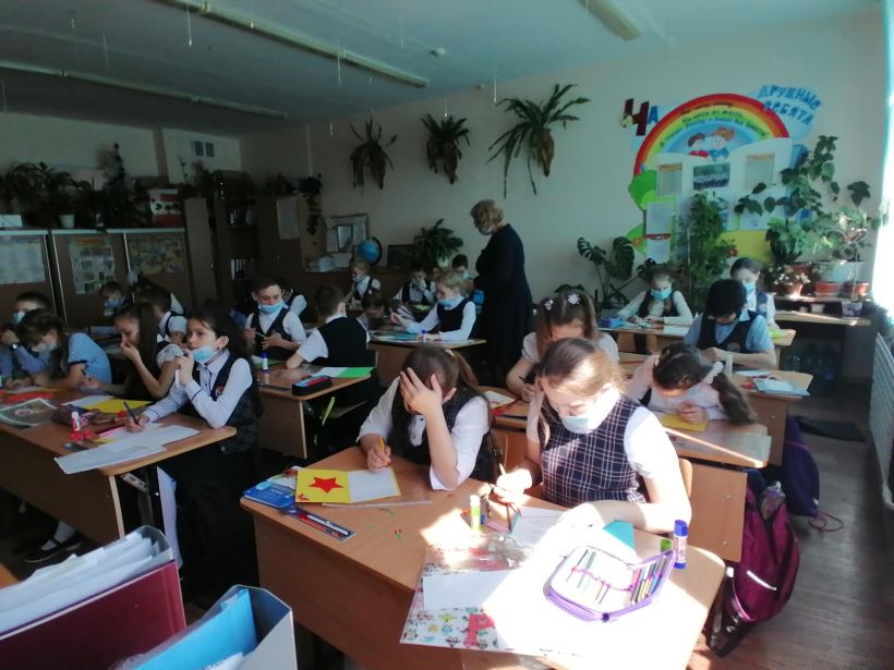 Патриотическая акция Фото:Алтай-Кокс