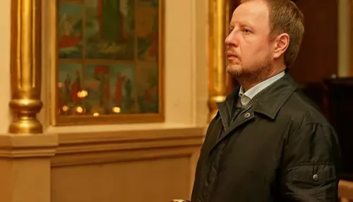 Томенко принял участие в Пасхальной службе в бийском соборе