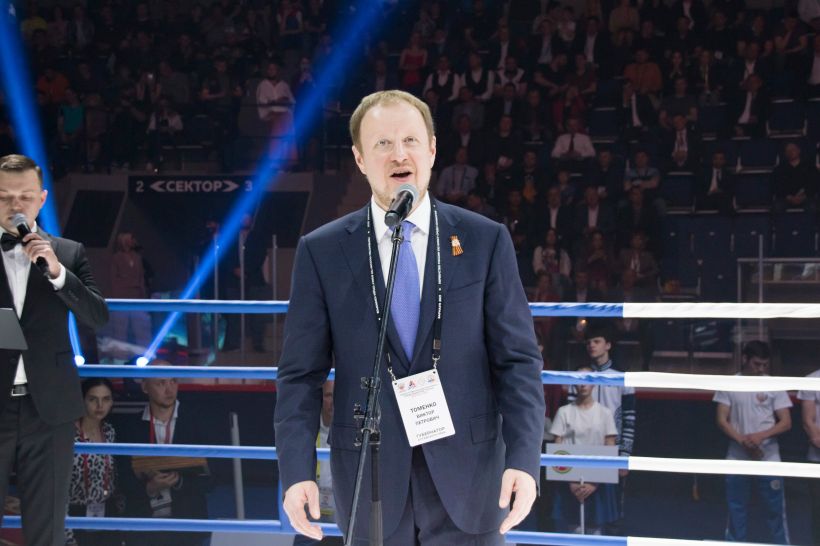 Первенство России по боксу среди юниоров. 2021 год Фото:Виталий Барабаш