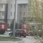 В барнаульском офисе  Пенсионного фонда России произошел пожар