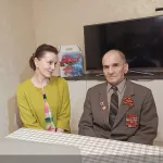 Глава региона Виктор Томенко поздравил Василия Горбунова с праздником Победы