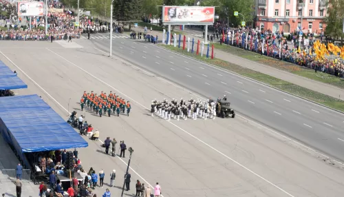 Несколько дорог перекроют в Барнауле в День Победы