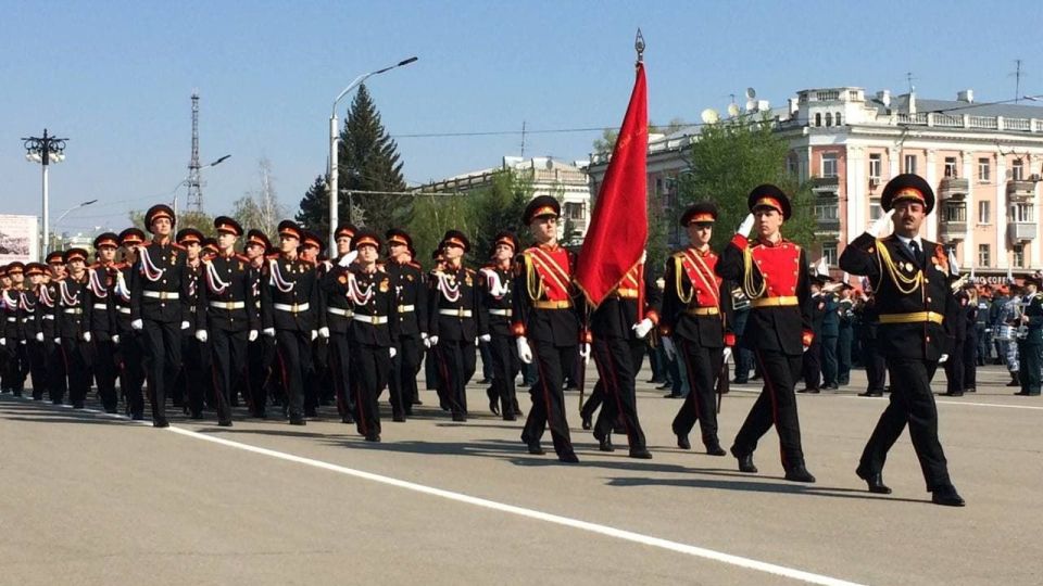 Парад Победы 9 Мая 2021 года в Барнауле