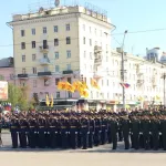 В Барнауле прошел торжественный парад в честь Дня Победы