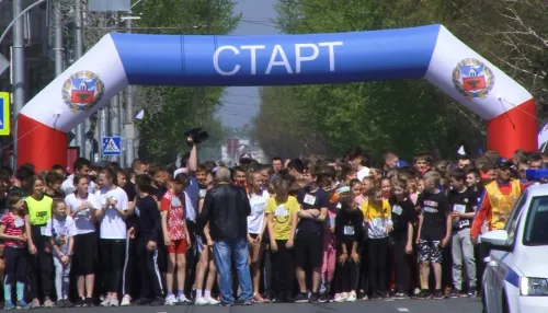 Более трех тысяч человек приняли участие в забеге Кольцо победы в Барнауле