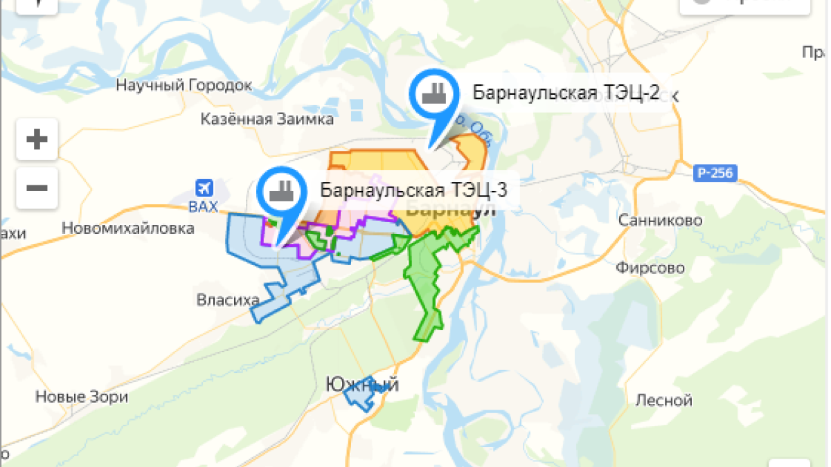 Карта. Отключение
