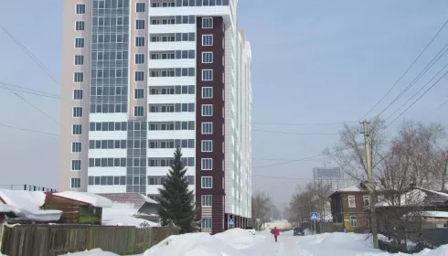 В старом Барнауле хотят построить дом с фонтаном на колоннах