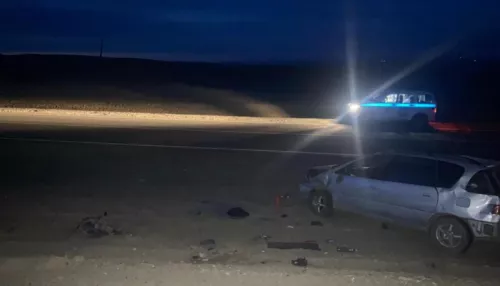 Пять человек пострадали при опрокидывании автомобиля на Чуйском тракте