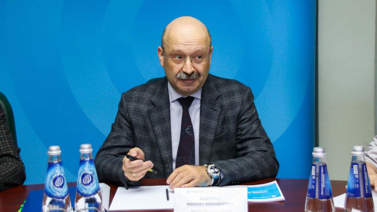 Президент-председатель правления банка "Открытие" Михаил Задорнов