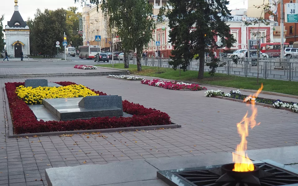 Вечный огонь погаснет на аллее проспекта Ленина в Барнауле