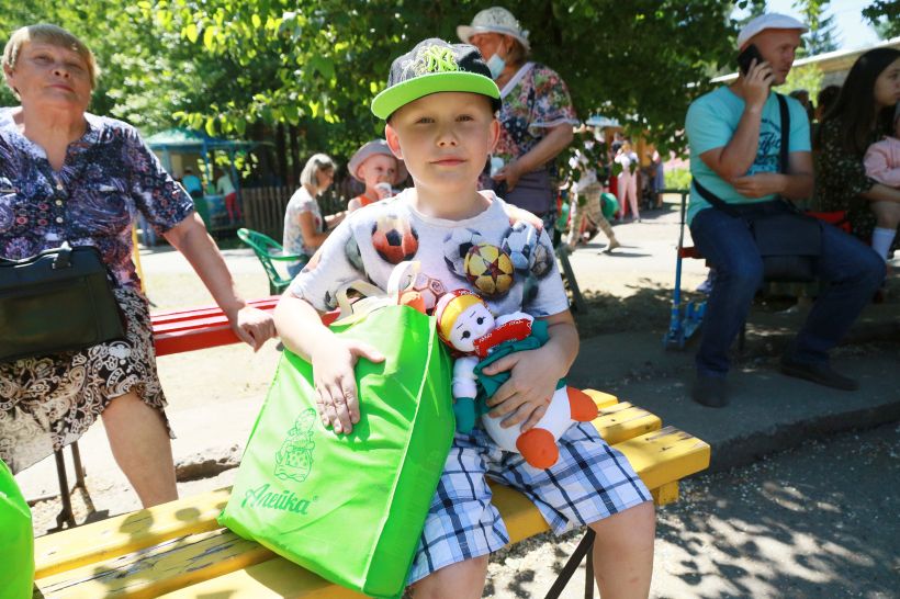 В парке "Лесная сказка" провели грандиозный праздник в честь Дня защиты детей Фото:Олег Укладов