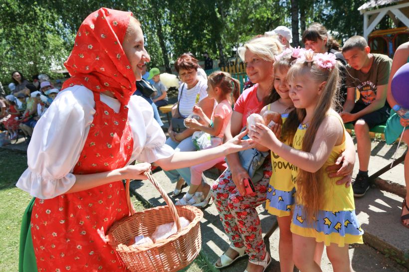 В парке "Лесная сказка" провели грандиозный праздник в честь Дня защиты детей Фото:Олег Укладов