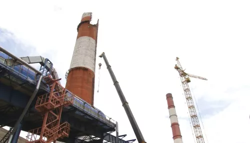 Вторую дымовую трубу на ТЭЦ-2 демонтируют, восстановят топливоподачу и не только