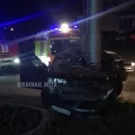 В Барнауле автомобиль разрезало надвое в смертельном ДТП