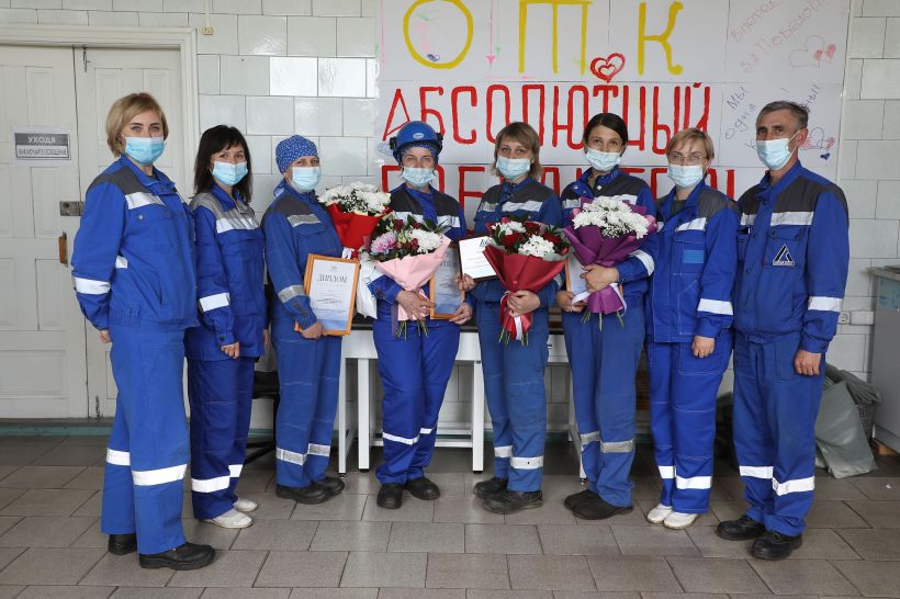 На Алтай-Коксе определили лучших контролеров  Фото:Пресс-служба Алтай-Кокс