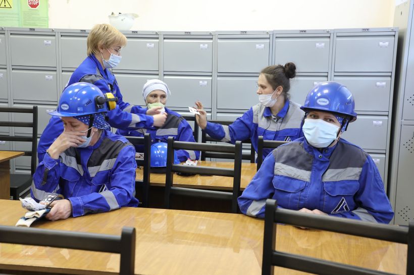 На Алтай-Коксе определили лучших контролеров  Фото:Пресс-служба Алтай-Кокс