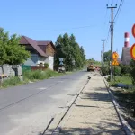 В барнаульском поселке Авиатор начали ремонт дороги и тротуара