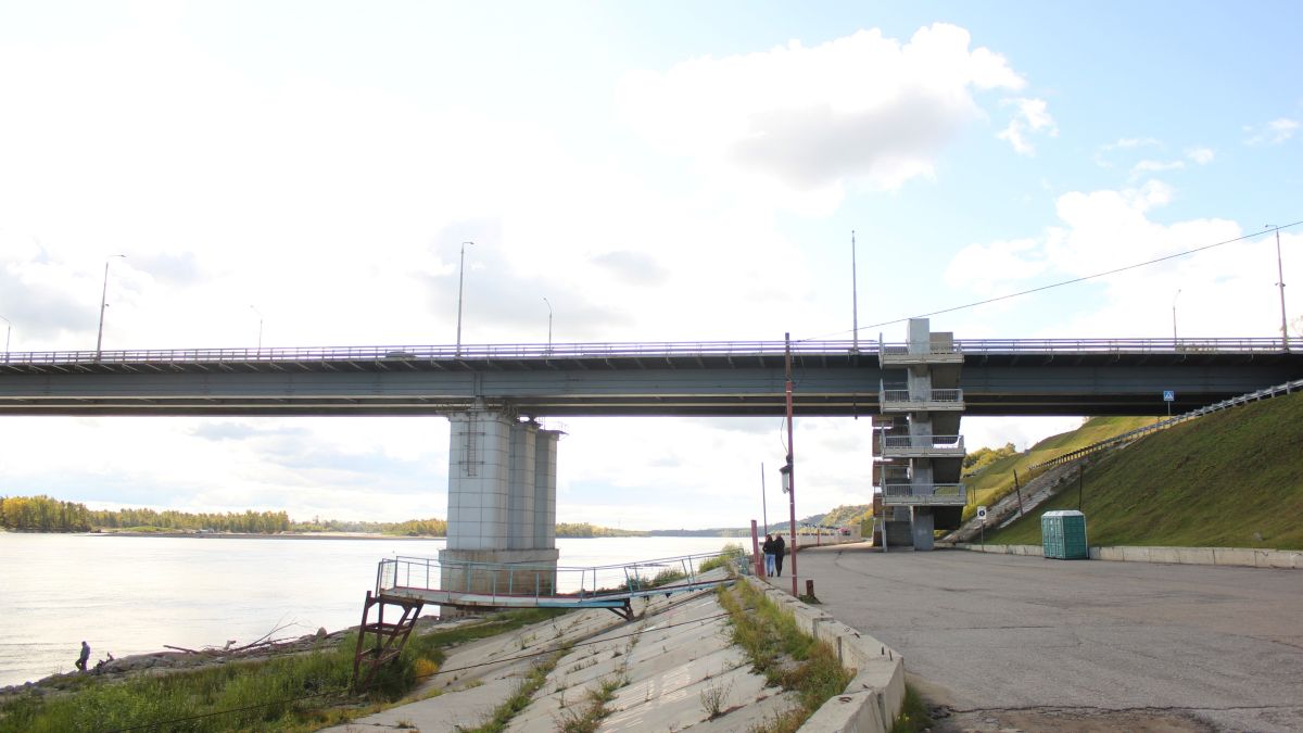 Новый мост в Барнауле