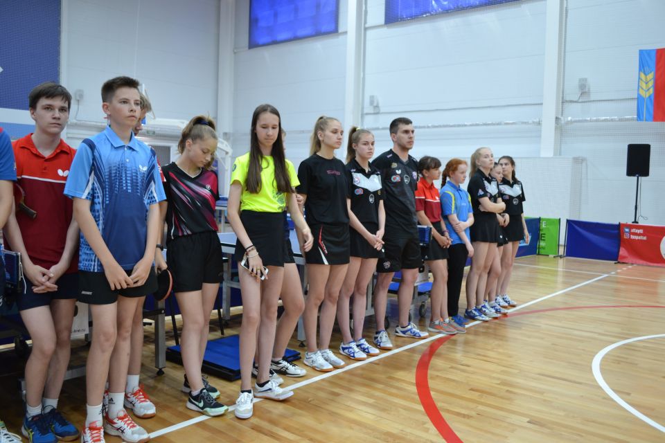 В Бочкарях проходят всероссийские соревнования по настольному теннису