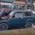 В Барнауле Нива с мертвым водителем протаранила Lexus на встречке